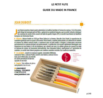 LE PETIT FUTE Guide du made in France - Jean Dubost
