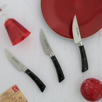 Jean Dubost couteau bistronomie manche noir fabrication francaise