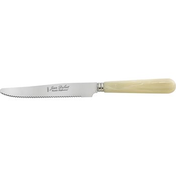 Jean Dubost couteau de table Anglais facon corne blonde fabrication francaise