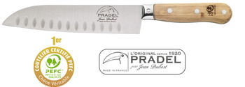 Couteau Santoku PEFC gamme 1920 l'Original Pradel Jean Dubost