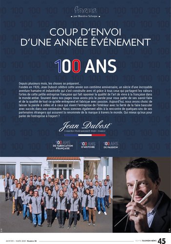 Jean Dubost 100 ans coup d'envoi d'une année evenement HFN 36