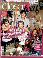 Closer teen couverture decembre 2014 janvier 2015