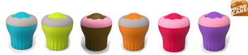 tous les microcake et logo R 