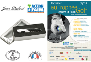 Sommelier Millesime Jean Dubost - Trophée Golf contre la Faim