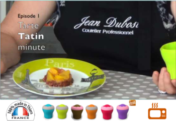 Tarte Tatin minute Microcake® Jean Dubost