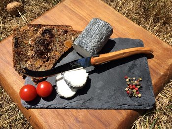 Couteau à Fromage Laguiole Jean Dubost et plateau Tentation Fromage