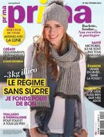 magazine Prima, février 2016, couteau Jean Dubost pour Christian Etchebest
