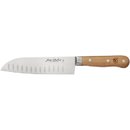 Couteau santoku 1920 manche ecoresponsable chêne PEFC Jean Dubost