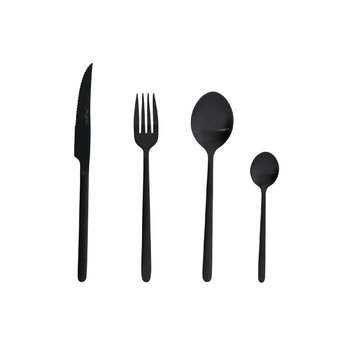 #slider-01 Jean Dubost couverts de table noirs ANURADHA BLACK