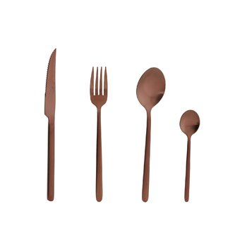 Couverts de table Jean Dubost Anuradha copper