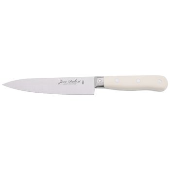 Couteau cuisine lame 15cm manche POM blanc, Jean Dubost fabrication française