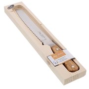 Coffret couteau à pain professionnel manche bois d'olivier Jean Dubost fabrication française