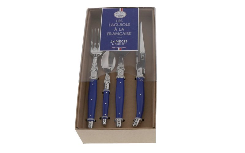 Jean Dubost Les Laguiole A La Francaise Menagere 24 Pieces