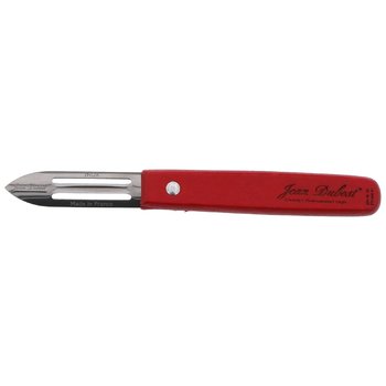 Couteau eplucheur Jean Dubost collection Les couteaux à la francaise manche cérusé rouge