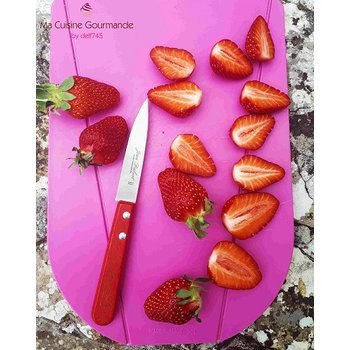 Jean Dubost les couteaux a la francaise, fraises credit photo Ma cuisine gourmande