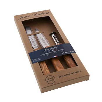 Jean Dubost couteaux français gamme tradition olivier coffret PM