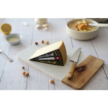 Couteau à fromages Jean Dubost gamme 1920 manche ecoresponsable chene PEFC, credit photo les pepites de noisette, Recette-risotto-saint-jacques-appenzeller-19