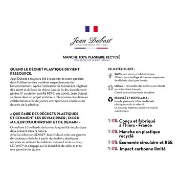 Jean Dubost collection ecoresponsable Sense fabrication francaise economie circulaire