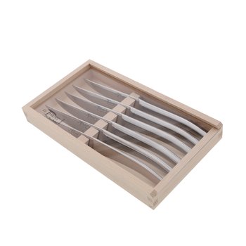 Coffret 6 couteaux Jean Dubost Le Thiers tout inox made in France