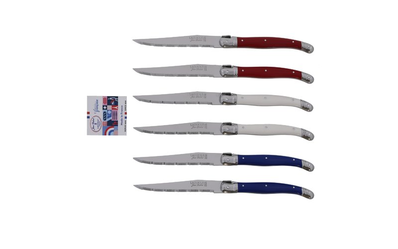Dubost Couteaux "À La Française" X3 – Bois Hêtre, Petit Modèle (Neuf)