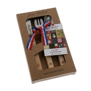 Coffret couverts enfant hetre pefc décor Noel