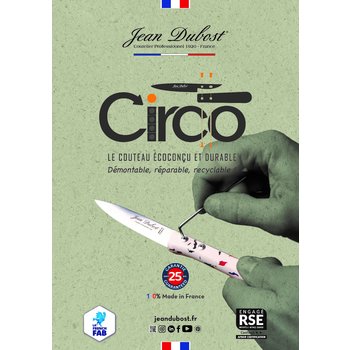 Jean Dubost Circo : le couteau ecoconcu et durable
