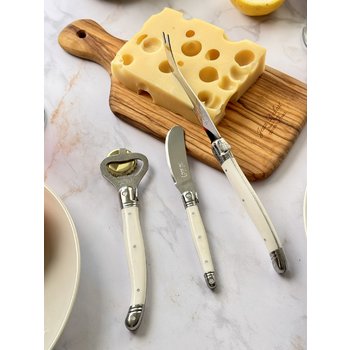 Jean Dubost Laguiole set brunc et planchette olivier