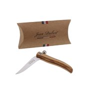 Jean Dubost Laguiole sphère couteau de poche manche olivier made in France