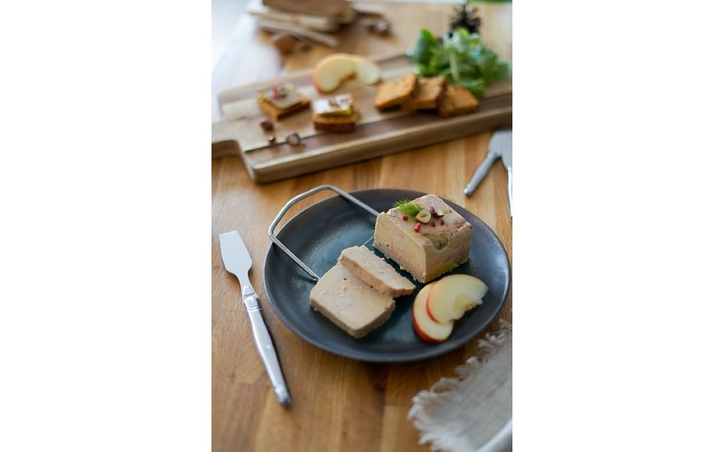 Lyre (coupe foie gras) avec support