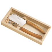 Coffret fourchette et couteau fromage Le Thiers olivier